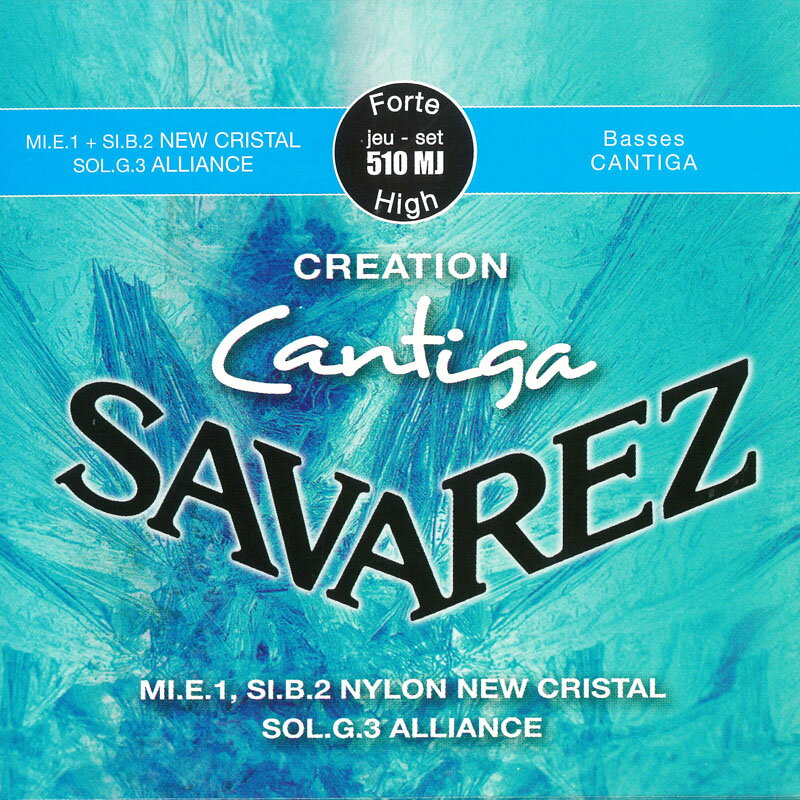 【ポイント2倍】【メール便・送料無料・代引不可】【3セット】SAVAREZ サヴァレス 510MJ CREATION Cantiga クリエイション・カンティーガ High tension