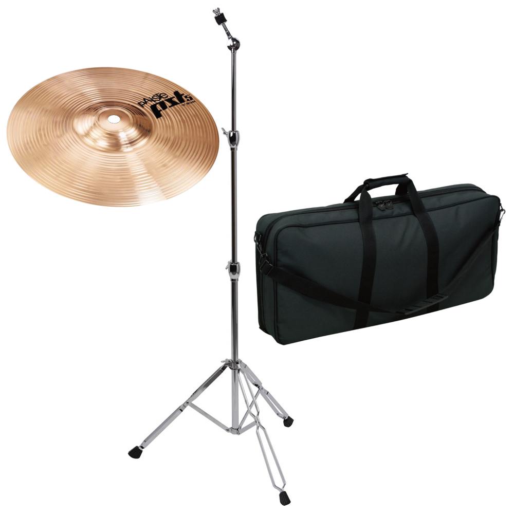 【送料込】【カホン用】PAiSTE PST-5N Splash 10 + CS-01 + TCB-200 スプラッシュ シンバル + シンバルスタンド + キ…