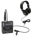 【送料込】【純正ヘッドホン TH-02付】TASCAM タスカム DR-10L ピンマイク・レコーダー【smtb-TK】