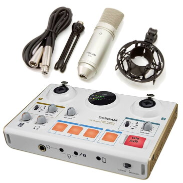 【ポイント2倍】【送料込】【純正マイクセットTM-80付】TASCAM タスカム MiNiSTUDIO CREATOR US-42W インターネット生放送向け家庭用放送機器 USBオーディオインターフェース【smtb-TK】