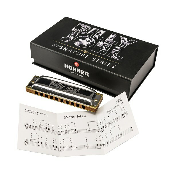 【送料込】HOHNER ホーナー Billy Joel SIGNATURE ビリージョエル シグネチャー ブルースハープ