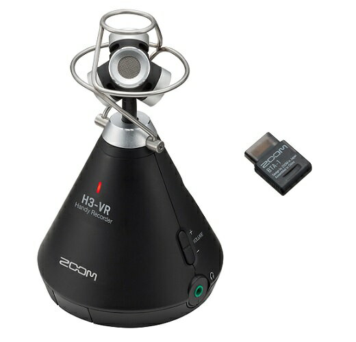 【送料込】【Bluetoothアダプタ/BTA-1付】ZOOM ズーム H3-VR 360°Virtual Reality Audio Recorder VRオーディオレコ…