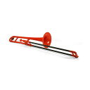 【送料込】pinstruments pBone/Red プラスチック製 B♭テナートロンボーン PBONE1R【ポイント5倍】
