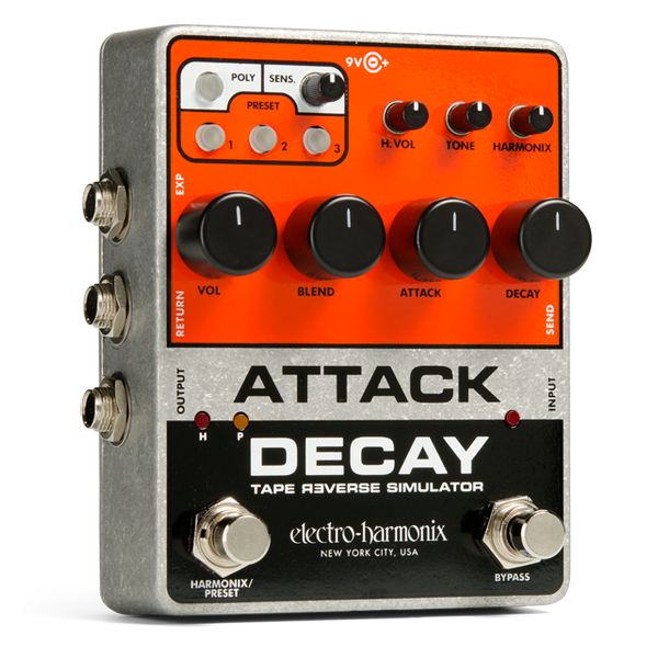 乐天商城 - 【ポイント5倍】【送料込】ELECTRO HARMONIX ATTACK DECAY Tape Reverse Simulator テープ・リバース・シミュレーター