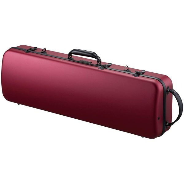 【ポイント10倍】【送料込】Carbon Mac CFV-1S S-WRD ワインレッド バイオリン ケース カーボンマック サテン