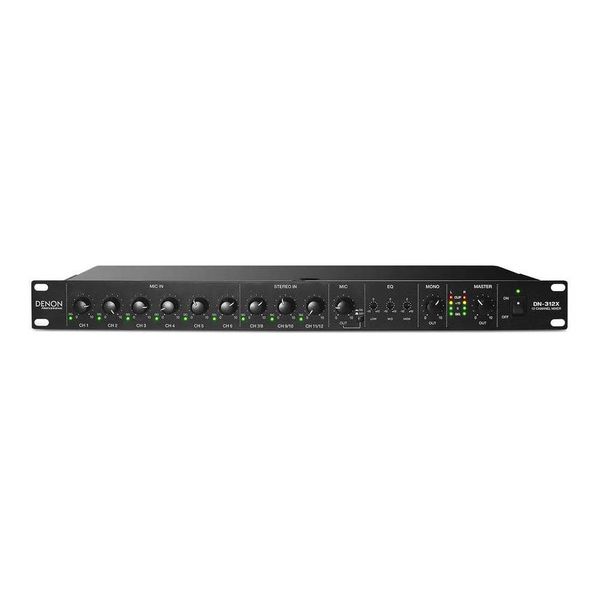 【送料込】Denon Professional DN-312X 業務用 12チャンネル・マイク/ライ ...