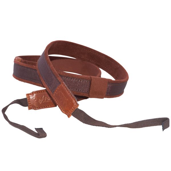 【ポイント5倍】【メール便・送料無料・代引不可】RightOn! STRAPS Uke-Dual-H BROWN ウクレレ用ストラップ