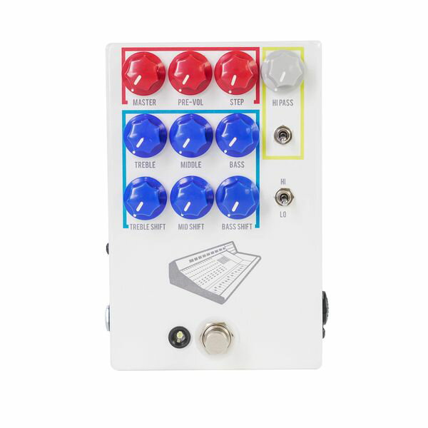 【ポイント5倍】【送料込】JHS PEDALS Colour Box V2 プリアンプ/DI