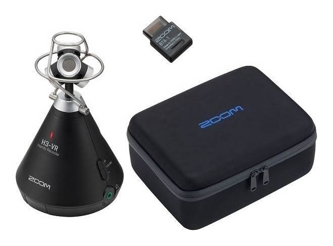 【送料込】【Bluetoothアダプタ/BTA-1+専用キャリングバッグ/CBH-3付】ZOOM ズーム H3-VR 360°Virtual Reality Audio Recorder VRオー..