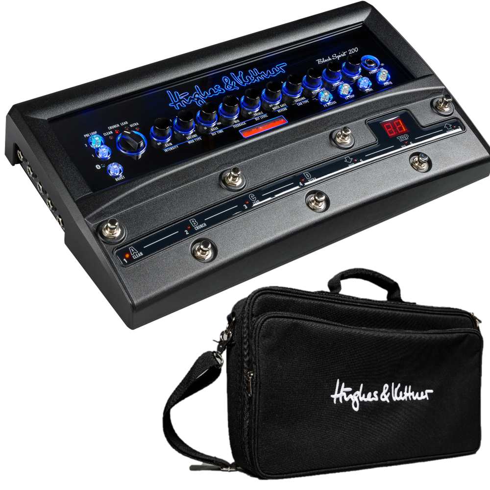 【送料込】【専用バッグ/HUK-BS200F/BAG付】Hughes & Kettner Black Spirit 200 Floor フロアタイプ ギターアンプ HUK-BS200/F 【ポイント2倍】