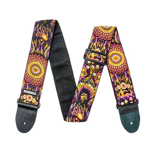乐天商城 - 【メール便・送料無料・代引不可】DUNLOP JH11 Mandala AUTHENTIC JIMI HENDRIX STRAP ジミヘン ストラップ