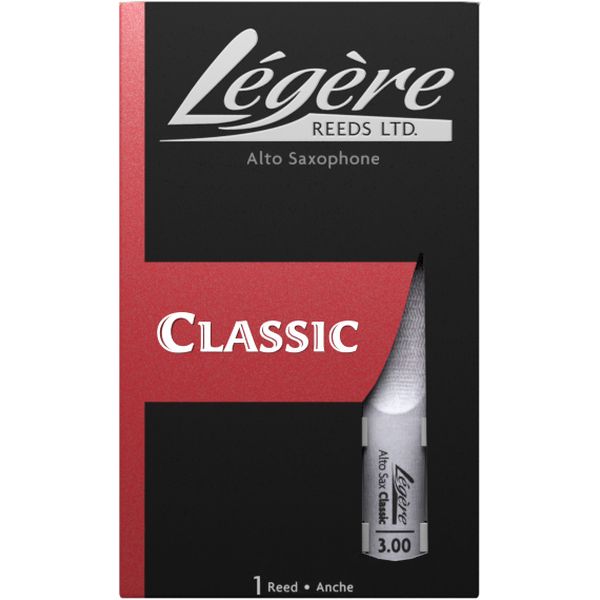 【メール便・送料無料・代引不可】Legere Alto Saxophone Classic アルト サックス用 樹脂製リード