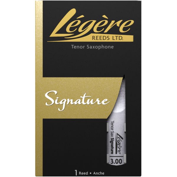 【メール便・送料無料・代引不可】Legere Tenor Saxophone Signature テナー サックス用 樹脂製リード