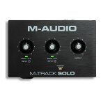 【送料込】M-Audio M-Track Solo コンボ入力 ファンタム電源搭載 48-KHz 2チャンネル USBオーディオインターフェース 【smtb-TK】