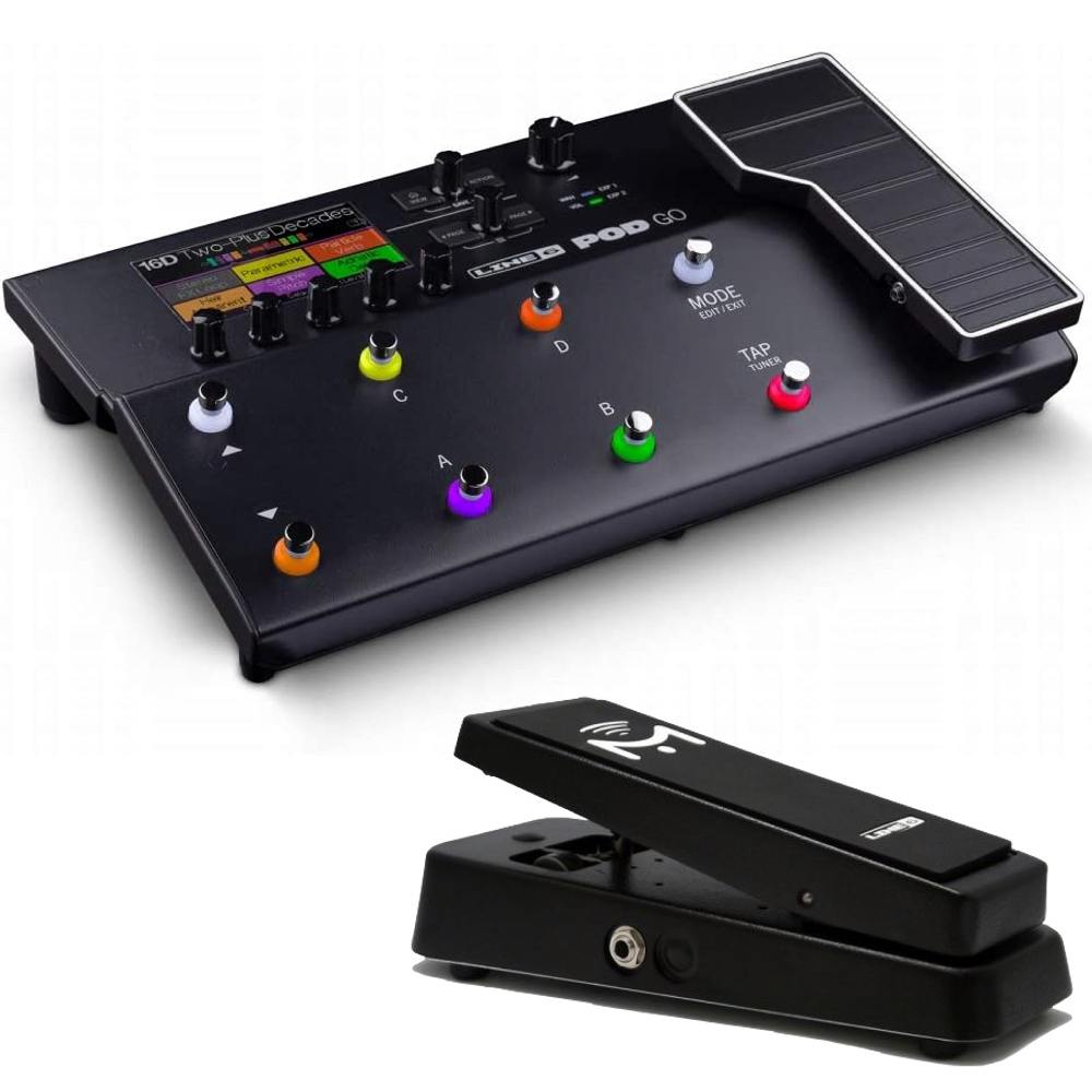 【送料込】【エクスプレッションペダル/EP1-L6付】LINE6 ラインシックス POD GO ギター・プロセッサー マルチエフェクター