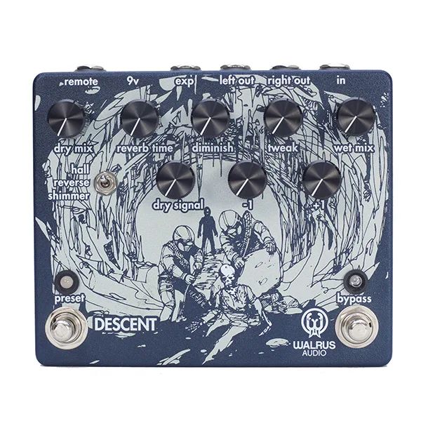 乐天商城 - 【ポイント5倍】【送料込】WALRUS AUDIO ウォルラスオーディオ DESCENT リバーブ WAL-DESC