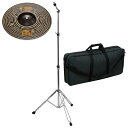 【送料込】【カホン用】MEINL CC10DAS + CS-01 + TCB-200 スプラッシュ シンバル + シンバル スタンド + キャリングバッグ セッ...