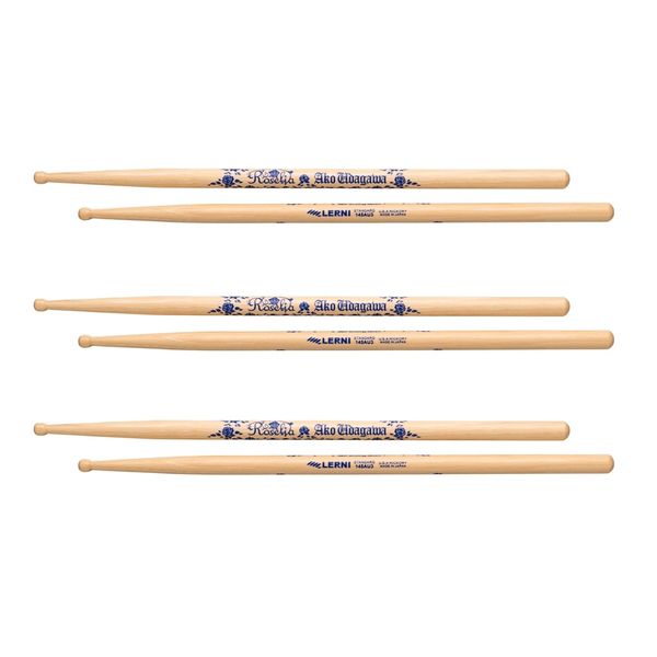 【送料込】【3ペア】LERNI レルニ H-145AU3 Roselia 宇田川あこ シグネチャー ドラム スティック Ver.3