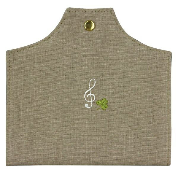 【メール便・送料無料・代引不可】NAKANO ナカノ MSKH160GCWT ト音記号/ホワイト マスクホルダー 日本製