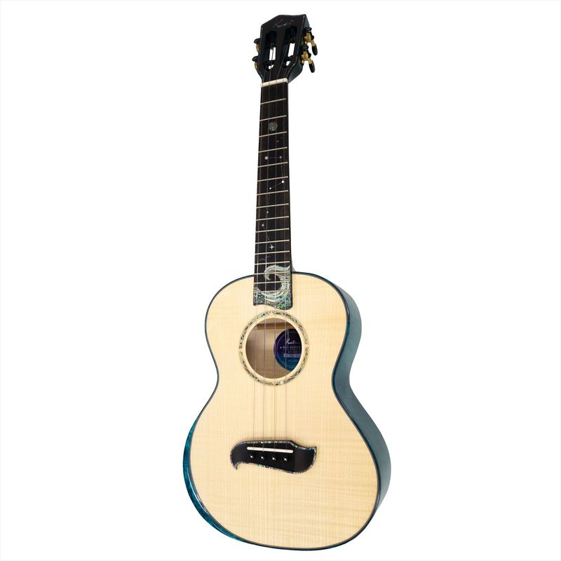 【送料込】【ギグバッグ付】Kai Ukulele KT-BD 第2のサウンドホール搭載 テナーウクレレ フレイムメイプル単板ボディ