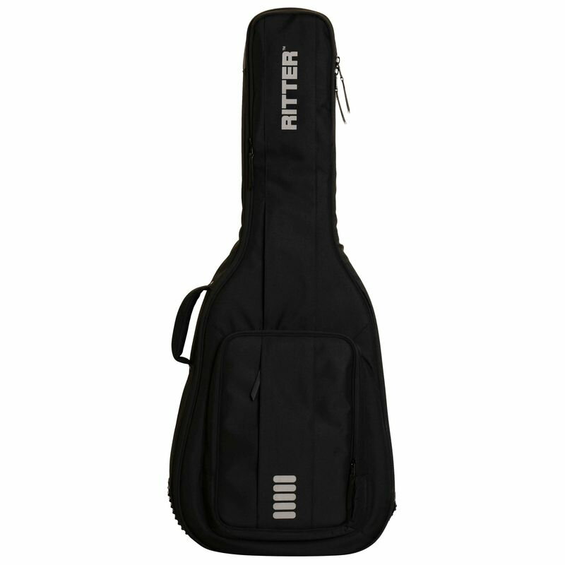 こちらの商品はお取り寄せとなります。3日～1週間ほどでお届け可能です。メーカー品切の際はお時間を頂きます。「リッター」はイギリスを本拠に個性的なアウトドア・バッグの創造を続けているブランド。スタイリッシュなルックスと考え抜かれた高い機能性を両立させたバッグをデザインしています。・20mm高密度パッド+10mmソフトフォームパッド+3mmソフトプラッシュを組みわせた33mmパッドを採用。ブリッジ、ヘッド部分はポリエステルで保護されてます。（マチ無しのモデルは、サイドパッドは有りません。）・ネックを固定できるネックピロー付き。マジックテープで取り付けられている為、置調整や取り外しも可能です。・ポリエステル外装。ロゴと下部のストライプにリフレクト（反射）素材を使用しています。インカバーも付属。・キャリーハンドル、収納可能なリュックスタイルストラップ、後部にはグラブハンドル装備。・A4サイズ対応ポケット+3つのアクセサリーポケット。楽器サイズ自身が小さい場合、A4は入らないモデルも有ります。）インポケットは内ポケットやシールドをまとめるマジックテープ付き。Size:Length 1070mm,Width(Upper)330mm Width(Lower)390mm,Depth 140mmWeight:3.36Kg