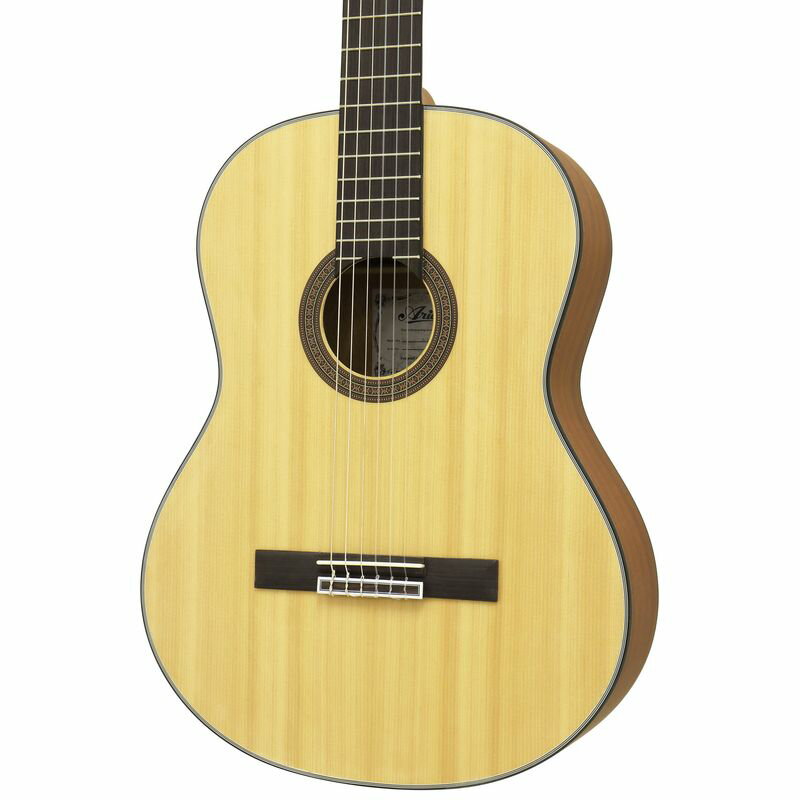 【送料込】【ケース付】ARIA アリア A-10 スプルーストップ クラシックギター