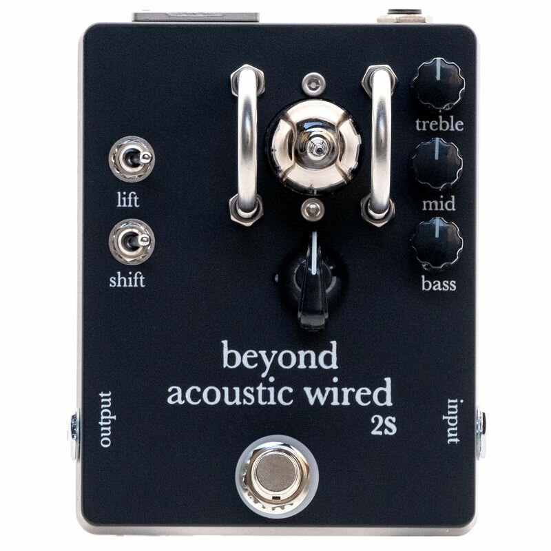 【ポイント5倍】【送料込】beyond BAW2S acoustic wired 2S 真空管搭載 エレアコ・プリアンプ / DI ボックス