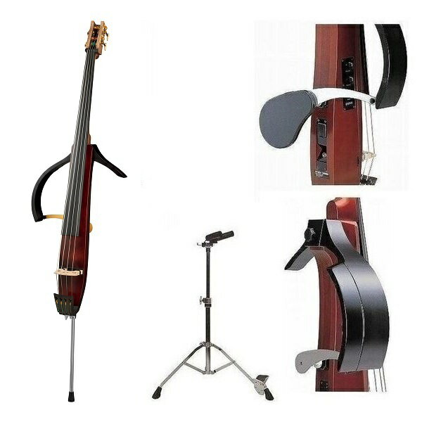 立式貝司 - 【送料込】YAMAHA SLB300PRO/ひざ当て/BKS2+スタンド/BST1+延長フレーム/BEF2付 サイレントベース【代金引換不可】