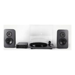 【送料込】rega System One Black 50HZ オーディオシステム Planar 1 mk2 Black 50HZ + io + Kyte セット