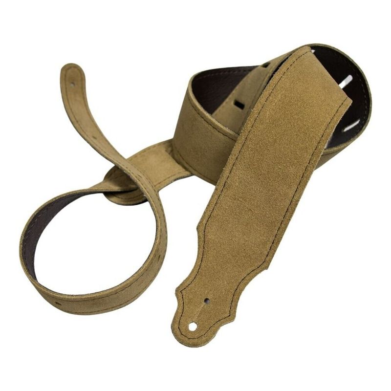 乐天商城 - 【送料込】Franklin 3A-H-BR 本革 ギターストラップ レザー ストラップ Purist Suede Guitar Strap