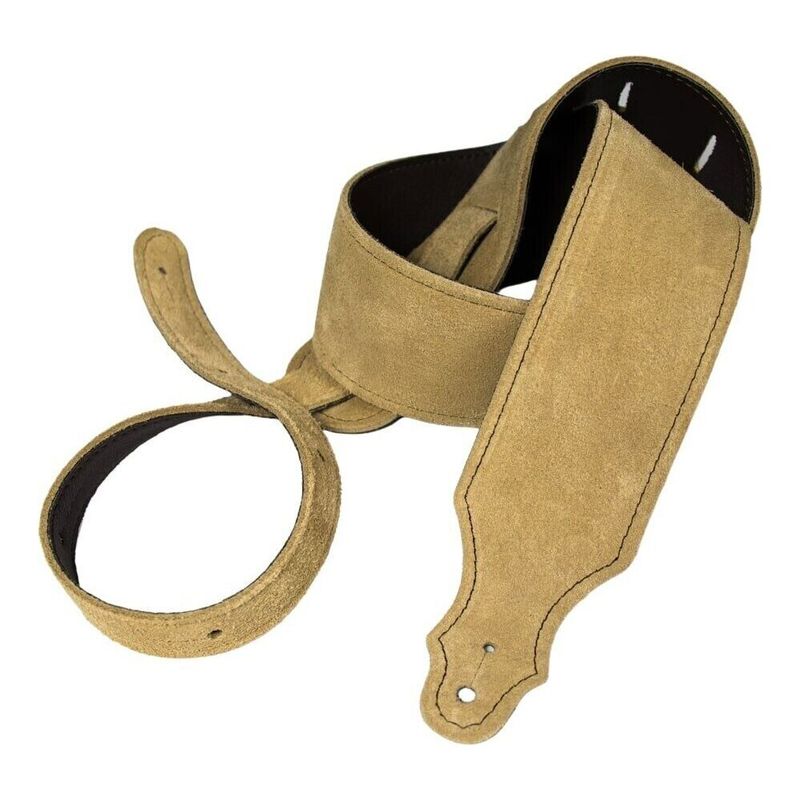 乐天商城 - 【送料込】Franklin 3B-H-BR 本革 ギターストラップ レザー ストラップ Purist Suede Guitar Strap