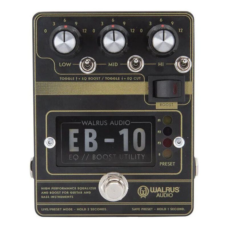 樂天商城 - 【ポイント5倍】【送料込】WALRUS AUDIO ウォルラスオーディオ WAL-EB10 #B EQ ブースター EB-10