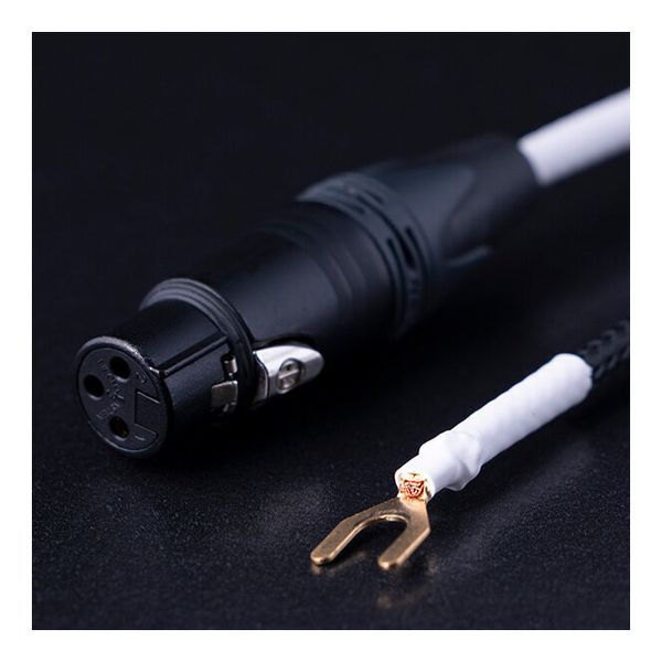 【メール便・送料無料・代引不可】KOJO TECHNOLOGY Clone1XW/メス アースケーブル 1.2m XLRプラグ(メス)-Y型端子(M4推奨)