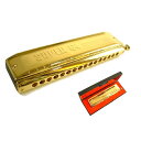 【ポイント5倍】【送料込】HOHNER ホーナー Super 64 Gold 7583/64 クロマチックハーモニカ