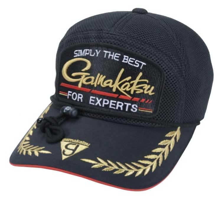 がまかつ(Gamakatsu) オールメッシュキャップ(ワッペン) GM9805 ブラック M