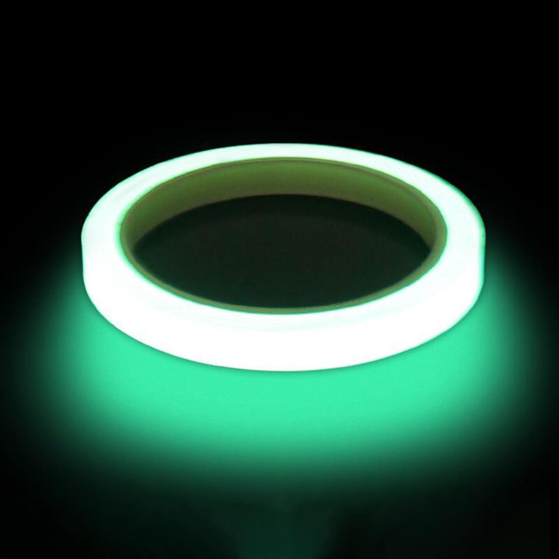 BaraRose 反射テープ 屋外 高輝度反射テープ 反 射シール 【1cm × 8m 全2巻】ブルー 高輝度 リフレクター 標識テー プ 蛍光テー プ 夜光テー プ 自転車リムリフレク 車装飾 耐久性 安全表示 防水 夜間に目立つ 階段 廊下 自転車 駐車場 バイク、オートバイ、車用安全警告 (1