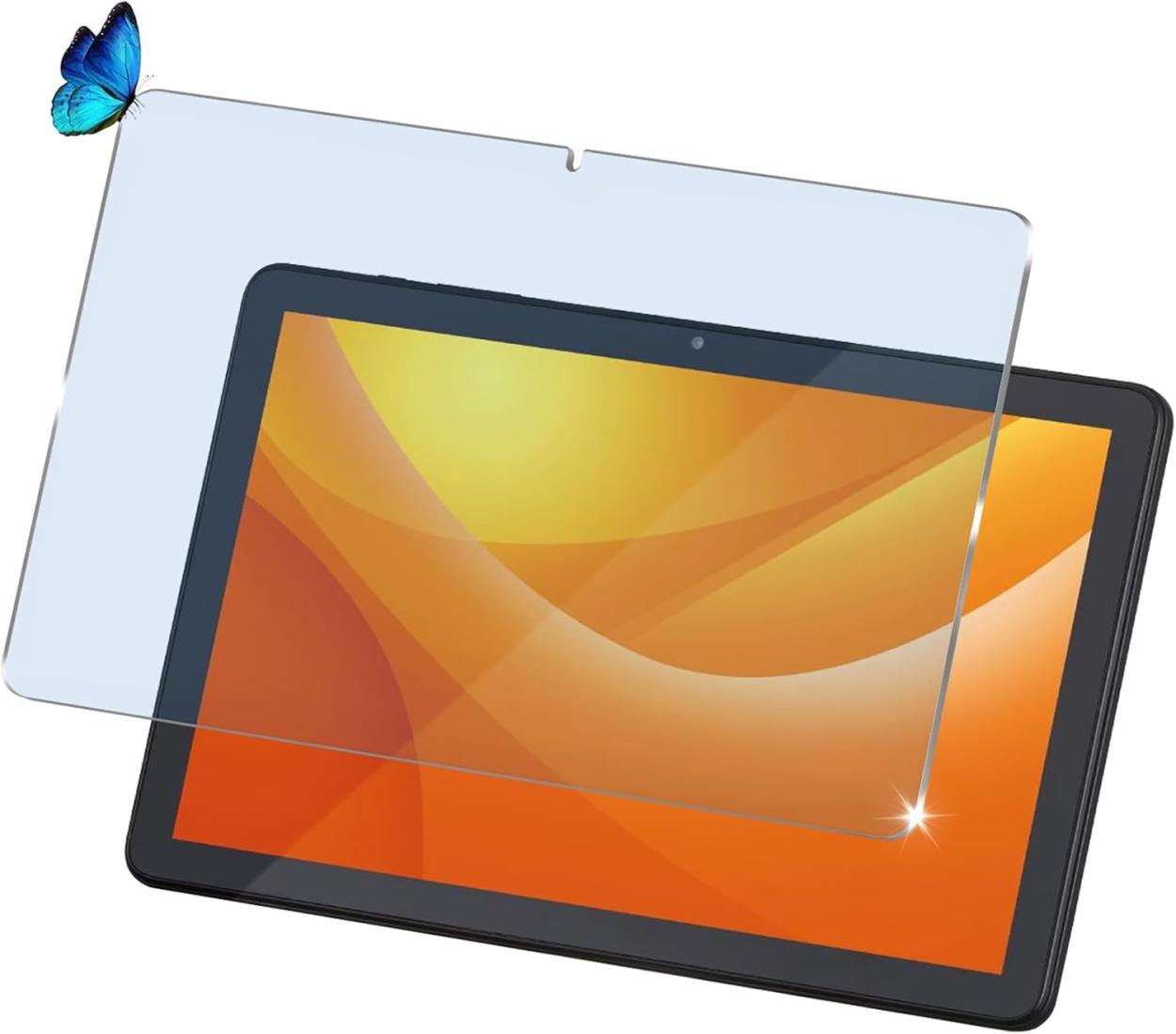 【ブルーライトカット 93%】【 1枚入り】Luca TM103M4V1-B 用のガラスフィルム 目の疲れ軽減 液晶保護 フィルム Luca TM103M4V1-B 用の保護シート 保護ガラス 硬度9H/貼り付け簡単/超薄飛散防止/気泡防止/指紋防止/高感度タッチ