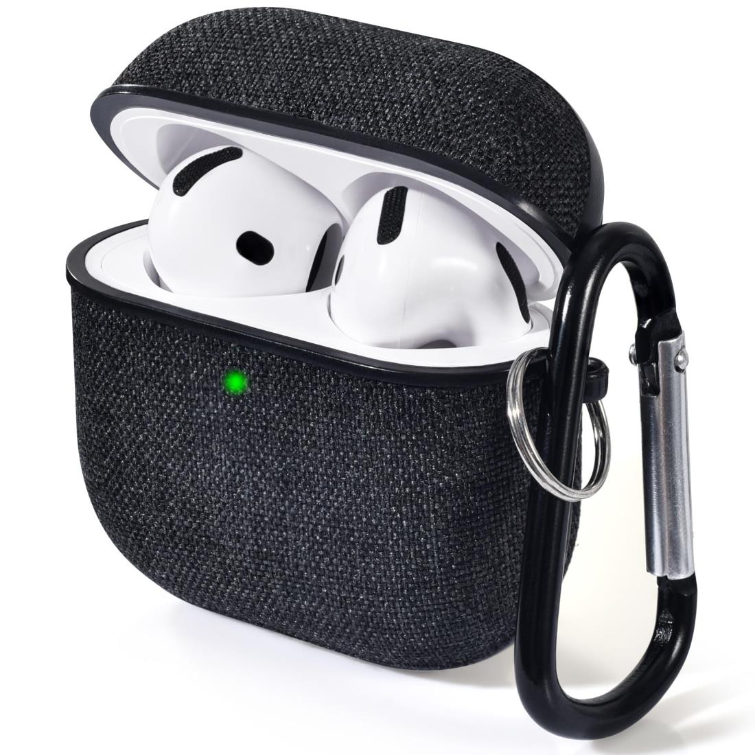 CAGOS AirPods 4С ݥå  4 ХǺݸ ʬ߷  磻쥹б ӥդ LED...