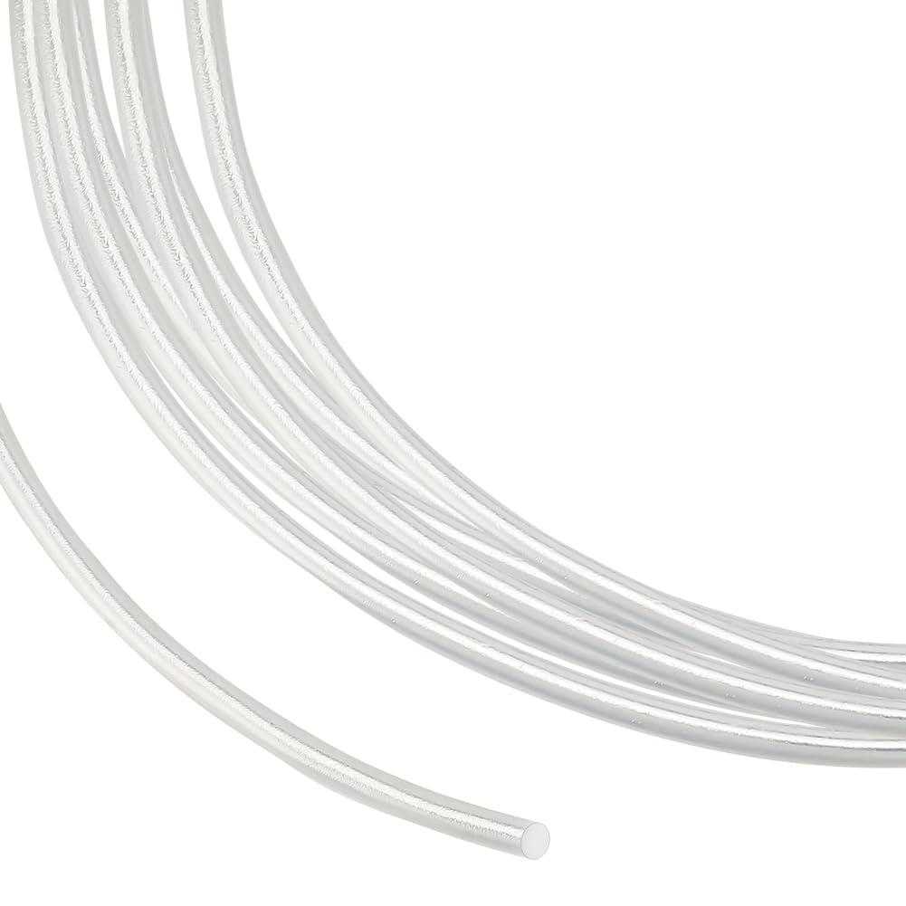 BENECREAT 0.3m 999スターリングシルバーワイヤー ワイヤーラップジュエリー ブレスレット イヤリング..