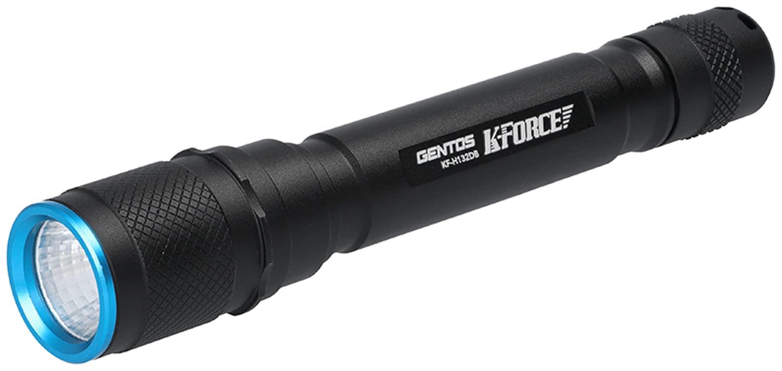 GENTOS(ジェントス) 懐中電灯 LEDライト 単3電池式 390ルーメン K-FORCEシリーズ KF-H132DB ハンディラ..