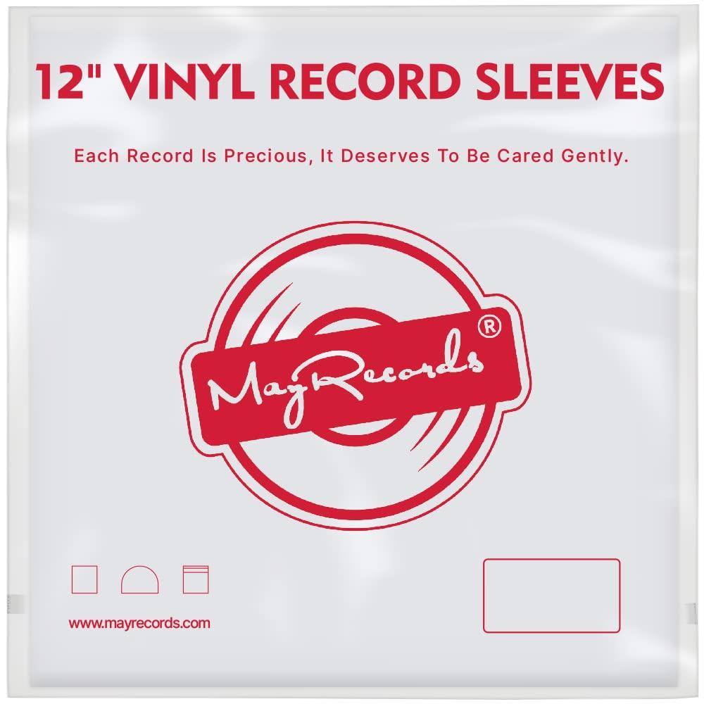 MayRecords 30枚セット 12インチLPレコード外袋 見開きジャケ用アウタースリープ 厚み0.17mm オープン..