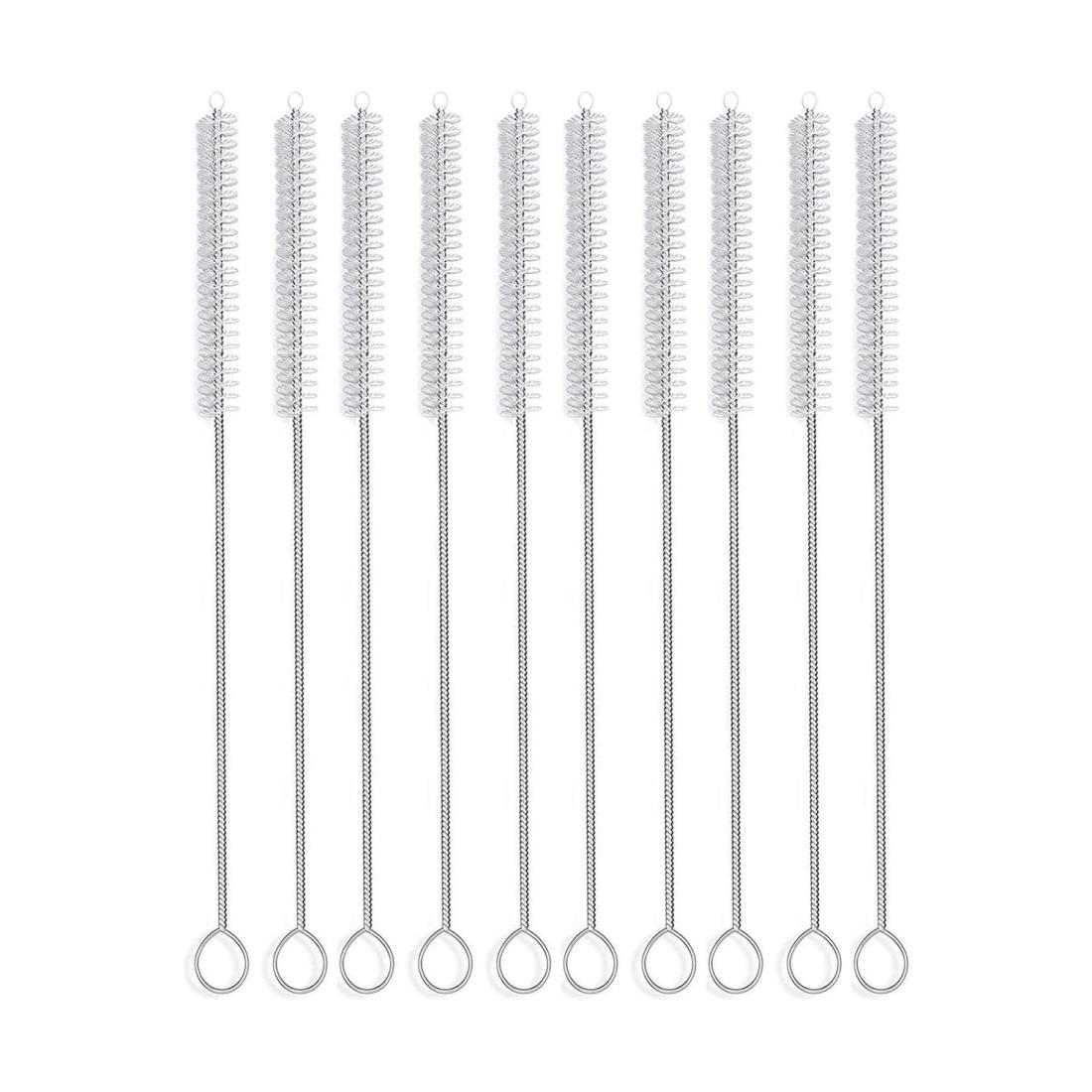 Stoooduoストローブラシ ホースブラシ 哺乳瓶ブラシ ピジョン 飲用ストロー＆ホース専用 極細タイプ 隙..