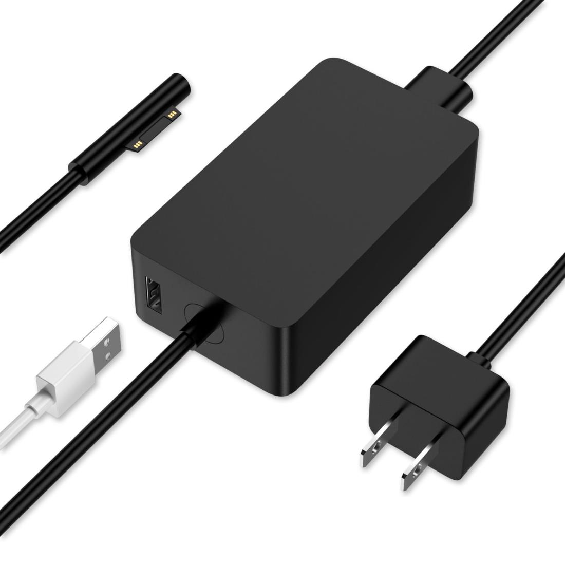 Surface 充電器 サーフェス 充電器 Microsoft Surfaceと互換品 があります 65W 44W 36W 24W Cshare 15V 2.58A Surface Pro 9/ Pro 8/ Pro 7/ Pro X/Pro 6/ Pro 5/ Pro 4/ Pro 3 Surface Book/Laptop/Go Surface 電源アダプター