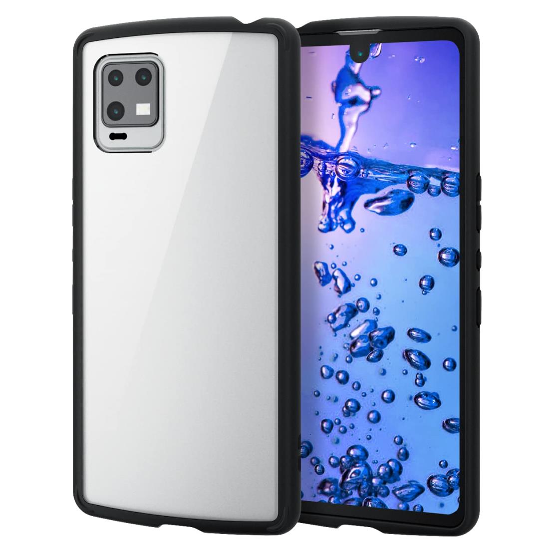 쥳 AQUOS zero6 ϥ֥åɥ TOUGH SLIM LITE ե졼५顼 ֥å PM-S214TSLFCBK