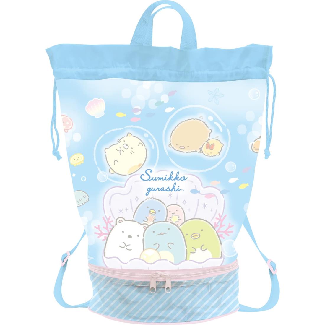 BV46602 すみっコぐらし プールバッグ(リュック)