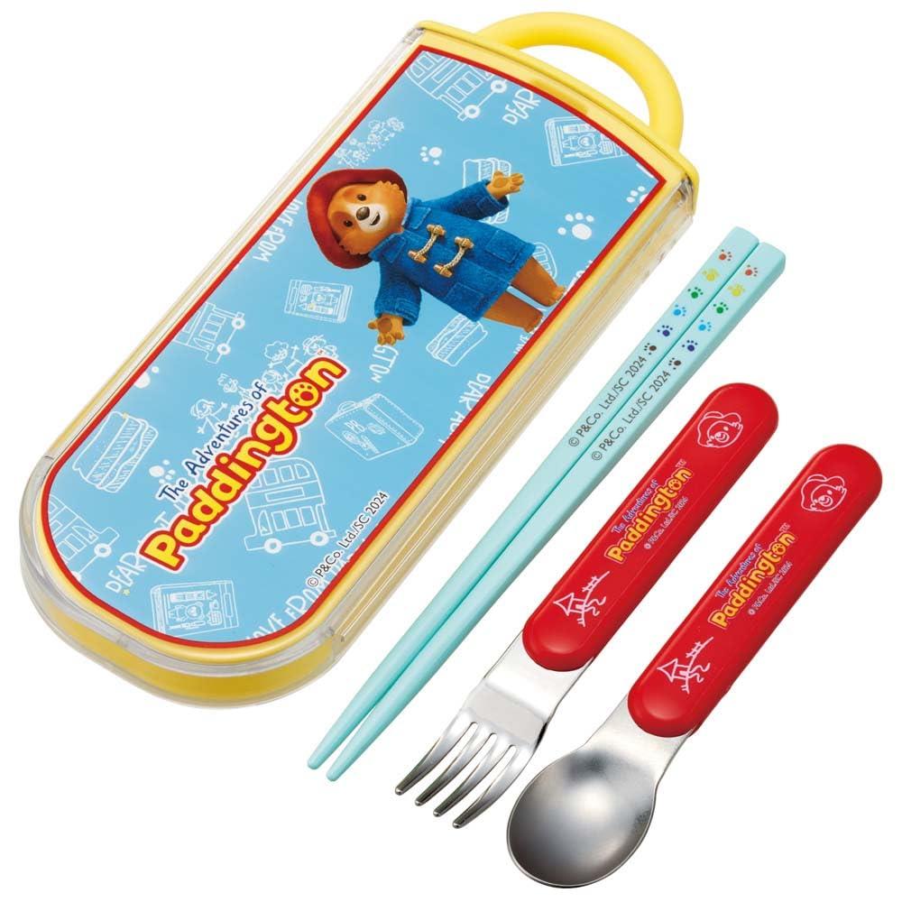 スケーター(Skater) 子供用 お弁当 トリオセット 箸 スプーン フォーク キッズ カトラリー 抗菌 加工 ..