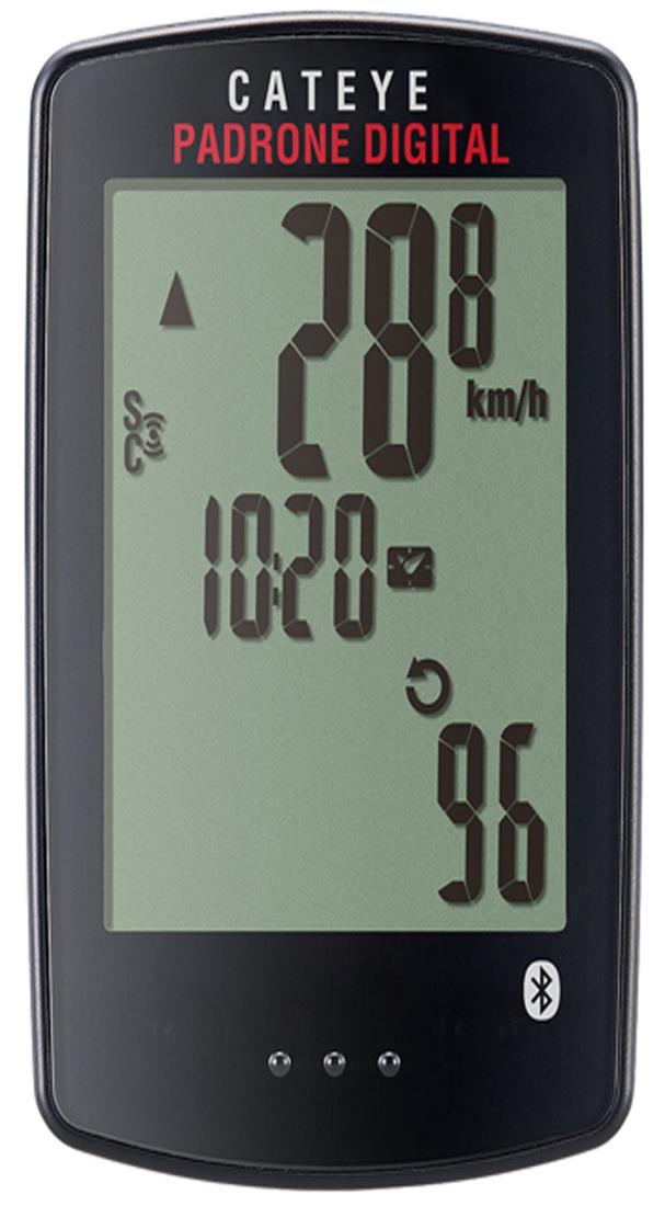 キャットアイ(CAT EYE) サイクルコンピュータ PADRONE DIGITAL ブラック CC-PA400B スピードメーター 自転車