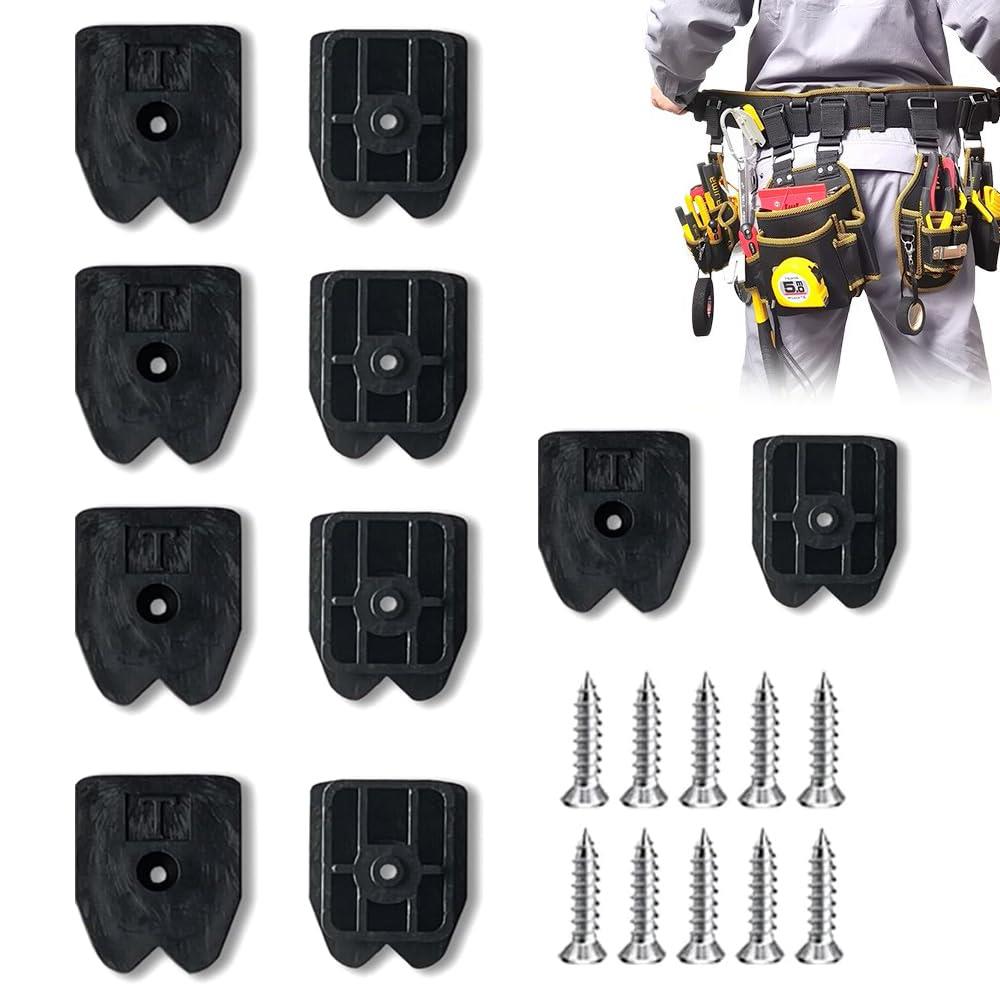 サムコス10個セット M3ビス付属 ネジ付き 卷尺金具 工具の落下防止 ツールブラケット (10)