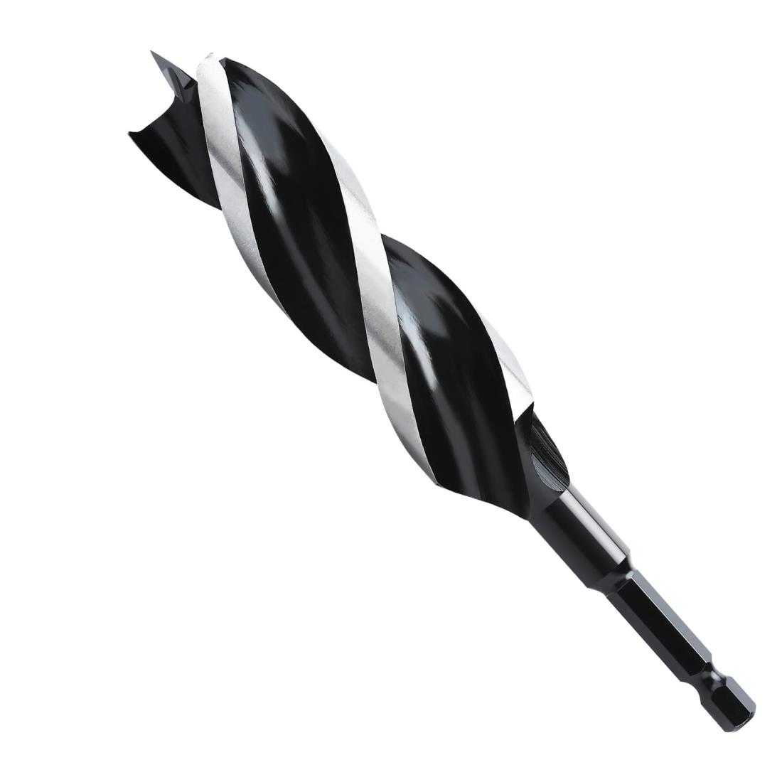 Rakuten - 木工用ドリルビット 9.5mm六角軸 F型（ビット径6mm-32mm）ショート,電動工具,全長230-600mm,木工用 穴あけドリル オーガードリルビット (32x155mm)