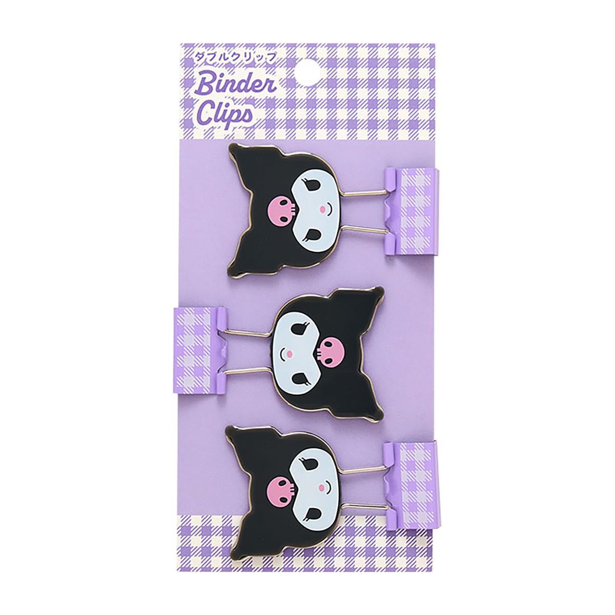 本体サイズ：各約幅4×奥行1.1×高さ6cm。主な材料・原料：ABS、スチール(C) 2025 SANRIO CO., LTD.　著作 株式会社サンリオ商品紹介 使うたびに心が弾むギンガムチェック文具。ぽってり愛らしいクロミフェイスがポイント。紙類はもちろん、お菓子や食品の袋止めにも便利。 安全警告 金属部分を乳幼児がなめたり、口に入れたり、飲み込む等しないように、お取り扱いに注意してください。
